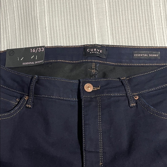 Chico's Women's Dark Blue Skinny Jeans - Picture 2 of 3